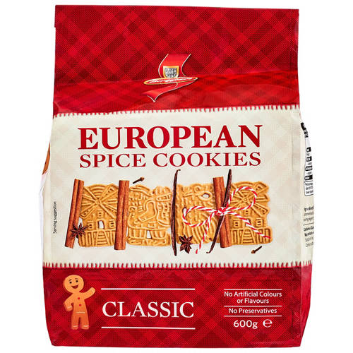 Front shot 2, Spiced Cookies Classic 600g
