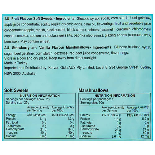 Nutrients 1, Bebeto Pick and Mix Party Pack 650g