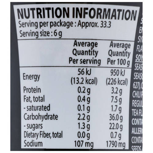Nutrients 1, Original Buldak Hot Sauce 200ml