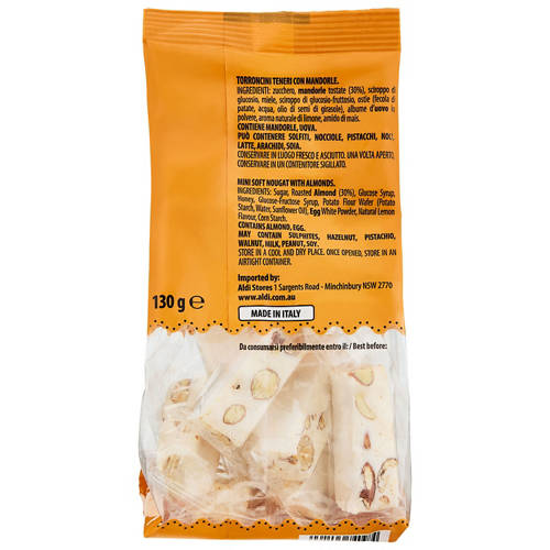 Front shot 2, Almond Torroncini 130g