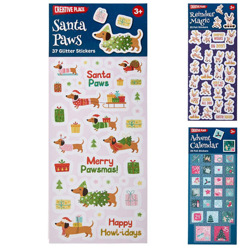 Group 1, Christmas Stickers