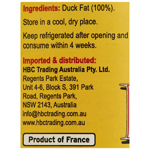 Front shot 3, Duck Fat 300g