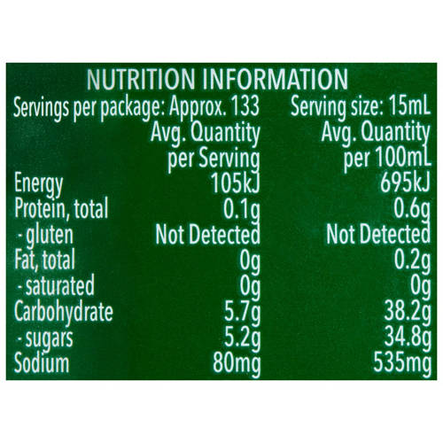 Nutrients 1, BBQ Sauce 2L