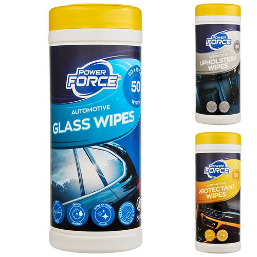 Group 1, Car Cleaning Wipes 50 Pack
