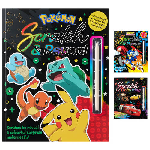Group 1, Assorted Scratch & Reveal Books