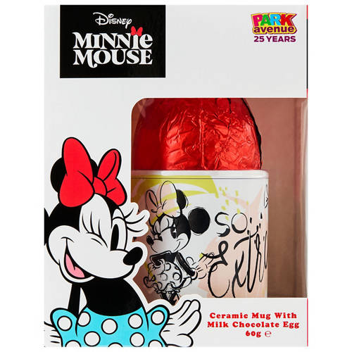 Front shot 2, Minnie Mouse Mug and Egg Gift Set 60g