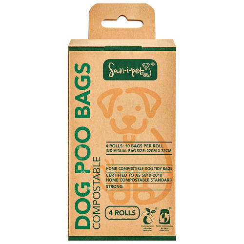 Front shot 2, Dog Poo Bags 4 Pack