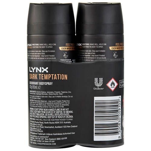 Front shot 2, Body Spray Value Pack 2 Pack 106g