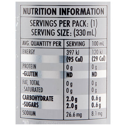 Nutrients 1, Watermelon Seltzer 4 Pack 330ml