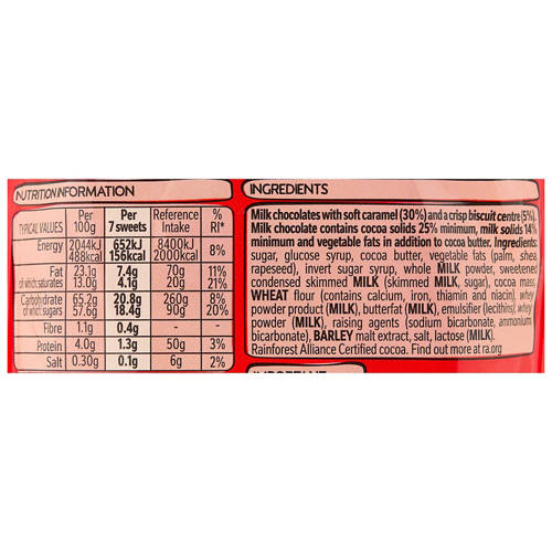 Nutrients 1, Munchies 104g