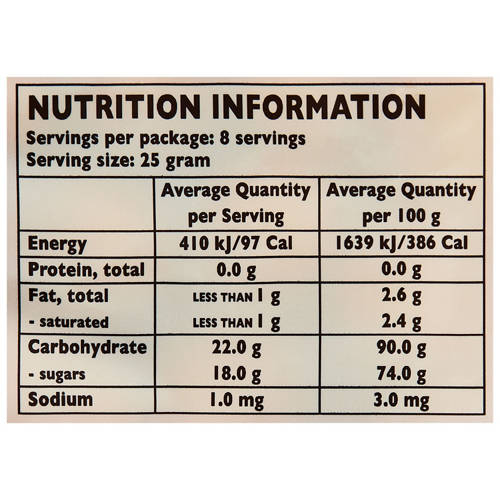 Nutrients 1, Cola Chews 200g
