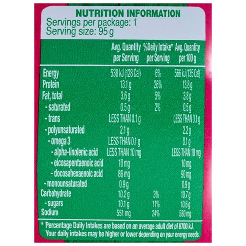 Nutrients 1, Sweet Chilli & Onion Tuna 95g