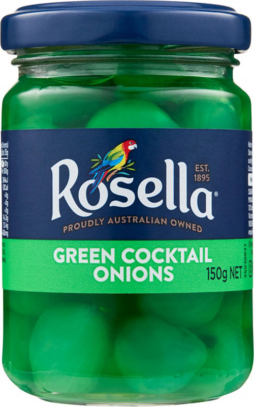 Front shot 1, Green Cocktail Onions 150g