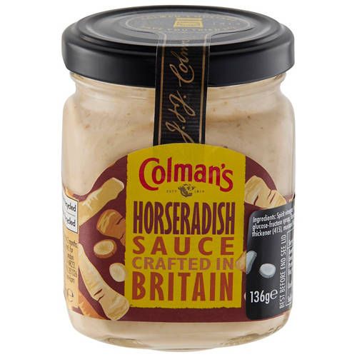 Horseradish Sauce 165g Product Image Front shot 01