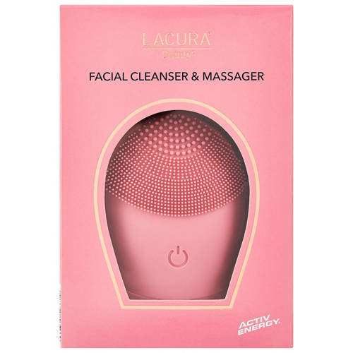 Front shot 2, Battery Operated Silicone Facial Cleanser and Massager