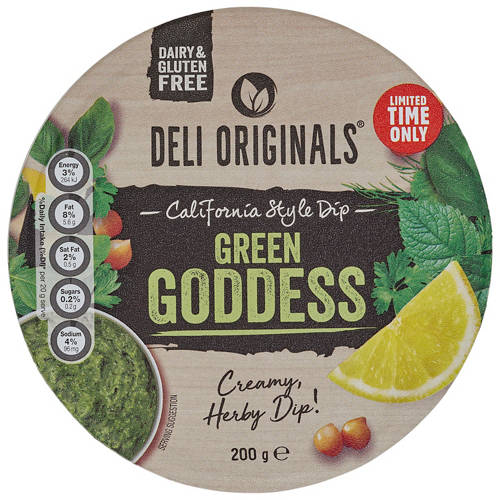 Front shot 2, Green Goddess Dip 200g