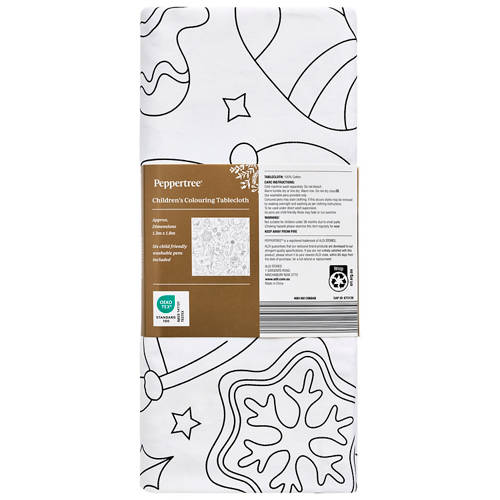 Front shot 2, Children's Colouring Tablecloth
