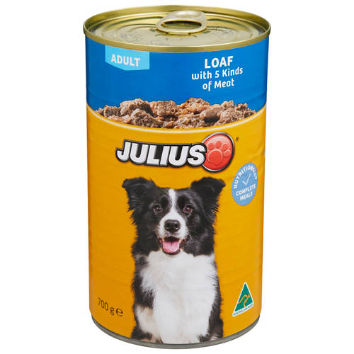 Adult Dog Food Loaf with Five Kinds of Meat 700g Product Image Front shot 01