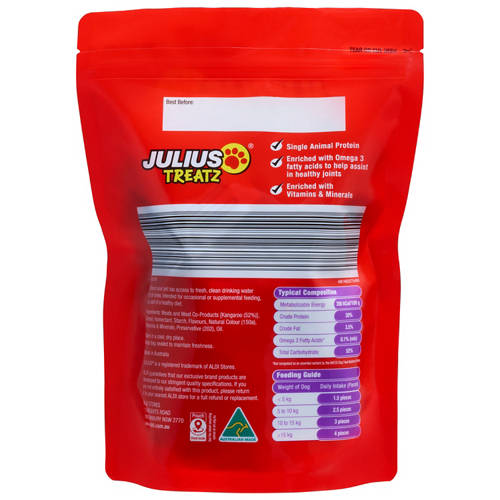Front shot 2, Kangaroo Jerky Strips 500g
