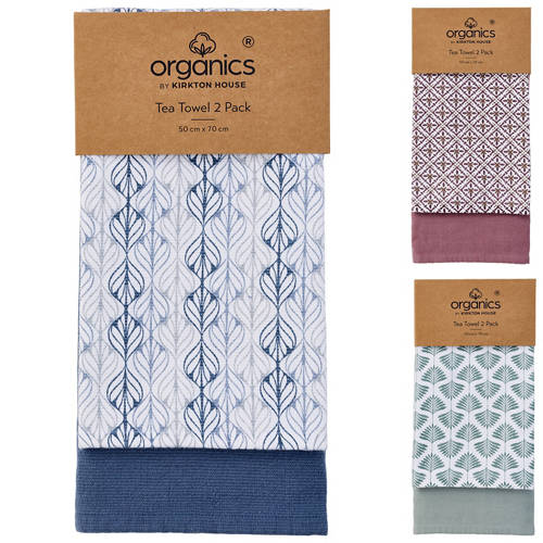 Group 1, Organic Tea Towel 2 Pack