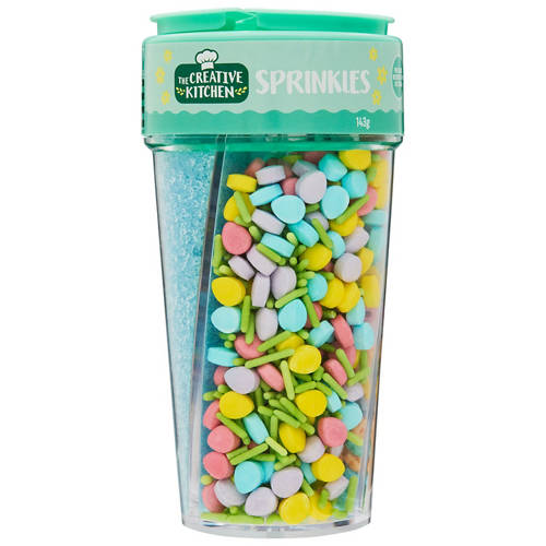 Front shot 2, Easter Sprinkle Jars 143/ 162g