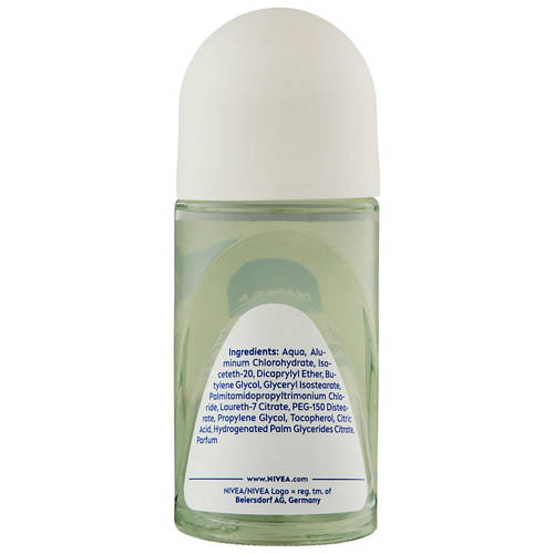 Ingredients 1, Women's Black & White Anti-Perspirant Roll on Deodorant 50ml