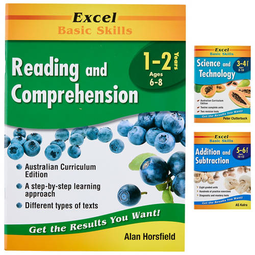 Group 1, Assorted Basic Skills Workbooks