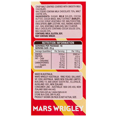 Nutrients 1, Maltesers Giftbox 400g