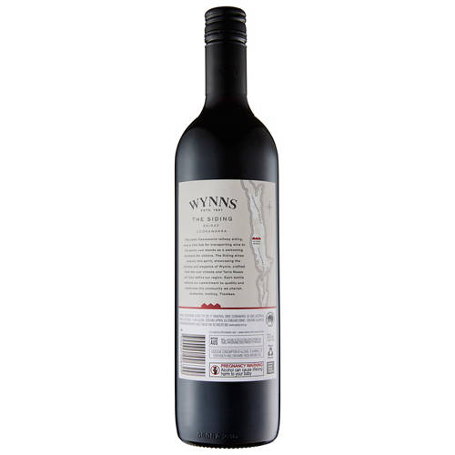 Front shot 2, The Siding Coonawarra Shiraz 2023 750ml