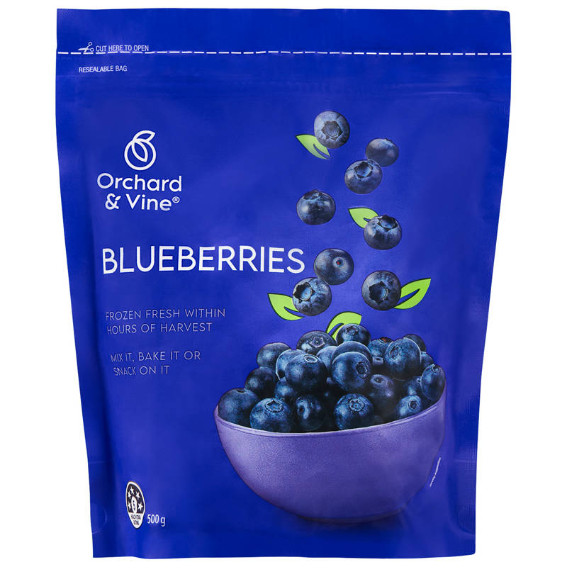 ORCHARD & VINE Blueberries 500g