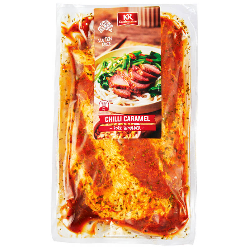 Chilli Caramel Marinated Pork Shoulder
