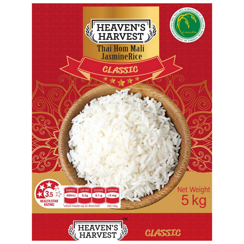 Thai Hom Mali Jasmine Rice 5kg