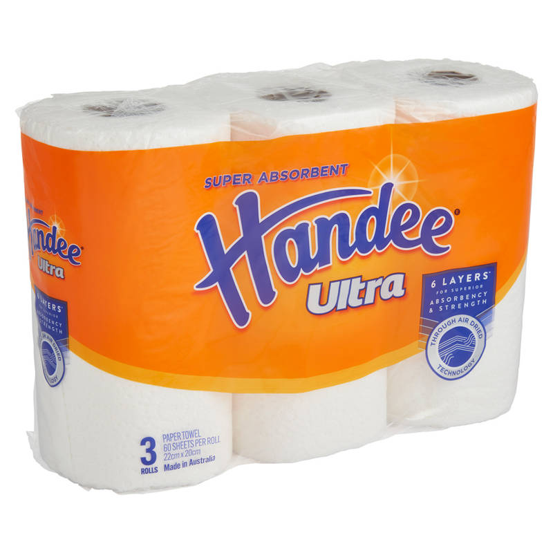 HANDEE Ultra Paper Towel 3 Pack