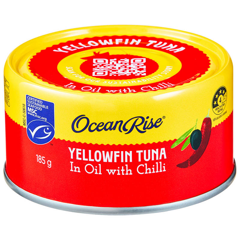 Yellowfin Tuna Chunks Italian Style in Oil with Chilli 185g