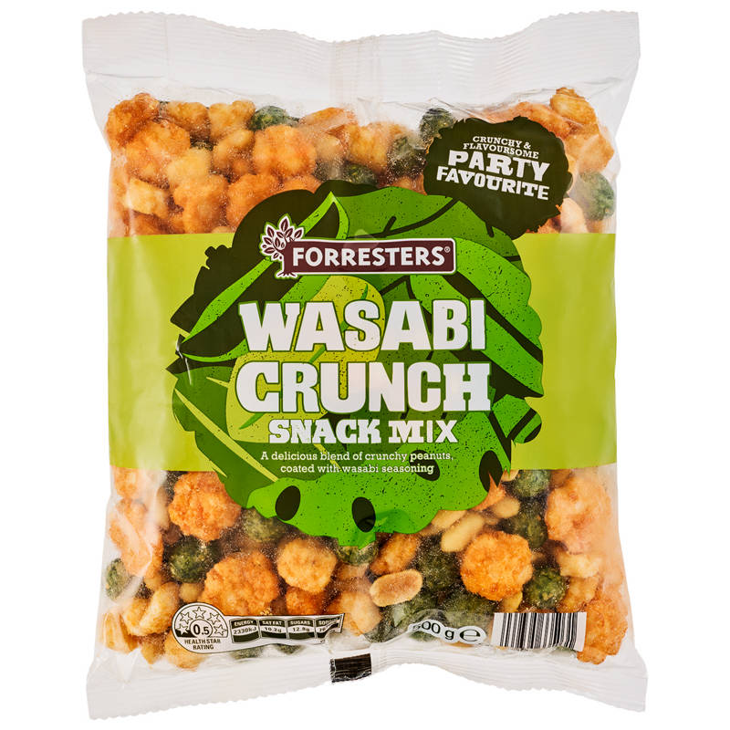 FORRESTERS Wasabi Nut Mix 500g
