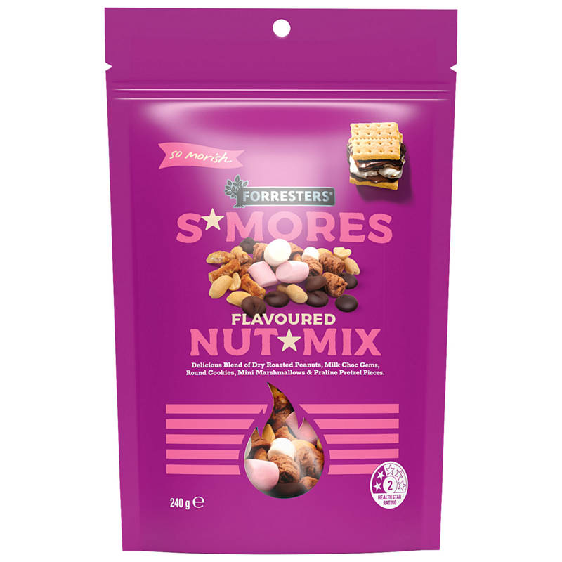 FORRESTERS Smores Flavoured Nut Mix 240g