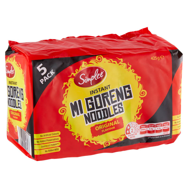Mi Goreng Noodles 5 Pack 425g