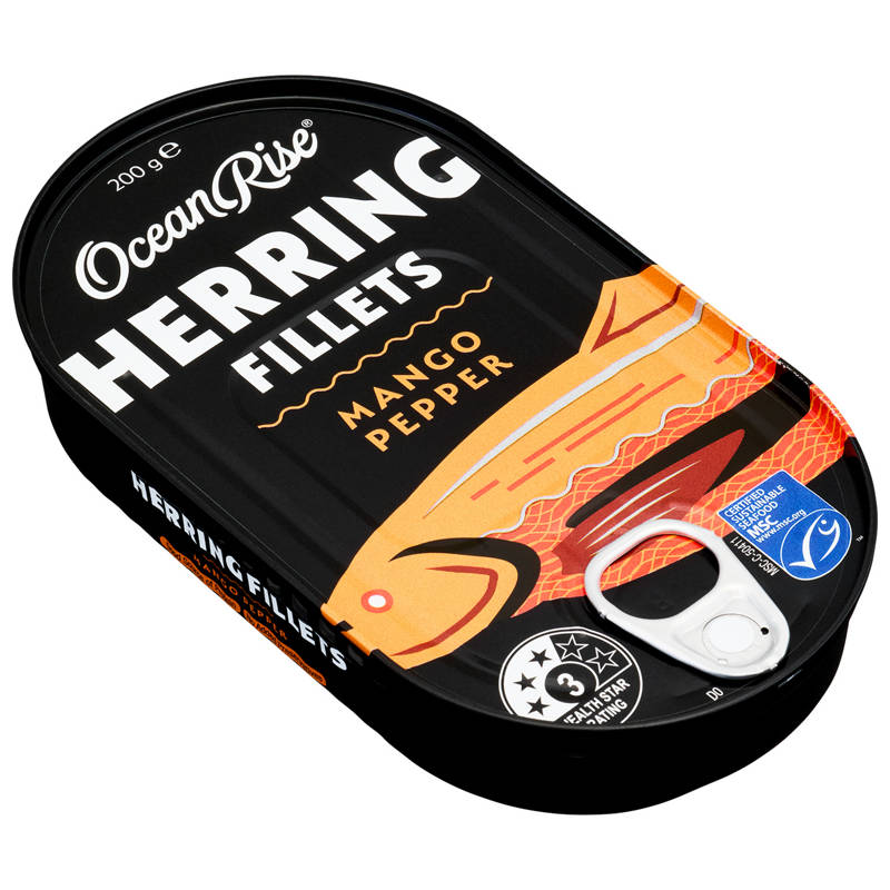 OCEAN RISE Herring Fillets in Mango Pepper Sauce 200g