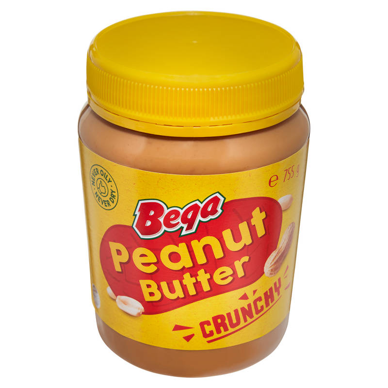 BEGA Crunchy Peanut Butter 755g