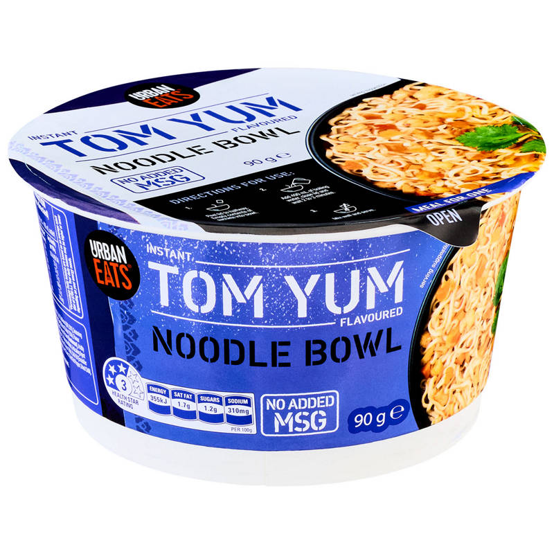 Tom Yum Flavoured Noodle Bowl 90g