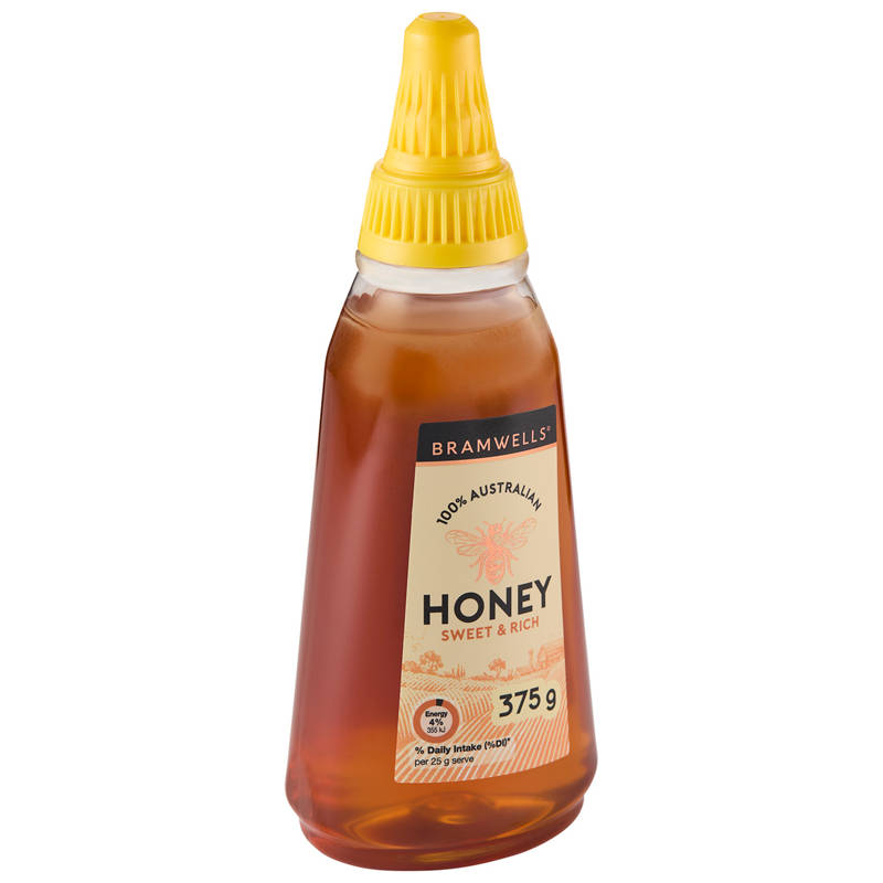 BRAMWELLS 100% Australian Honey Twist & Squeeze 375g