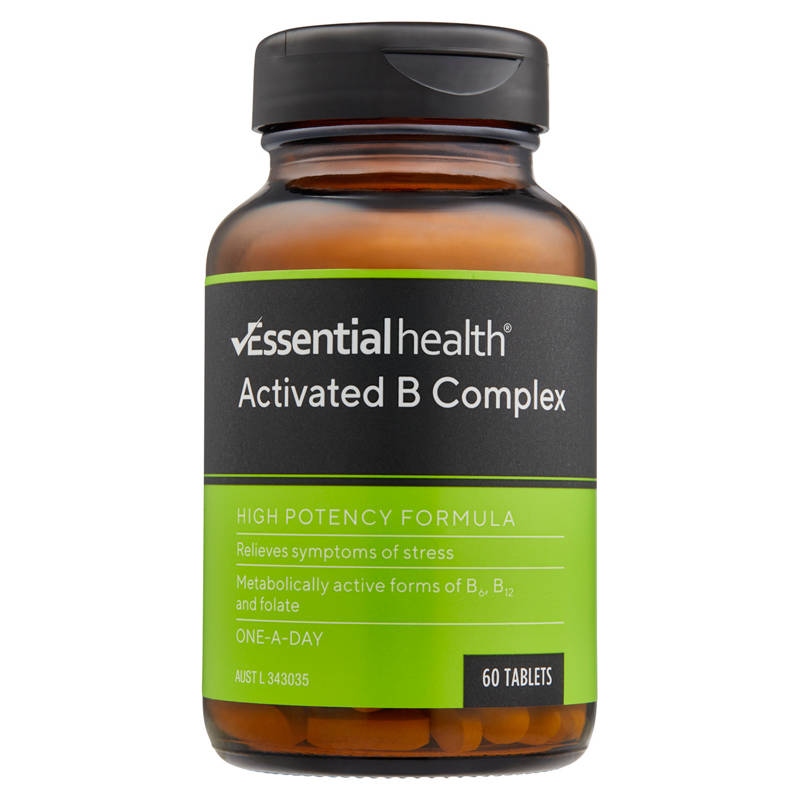 ESSENTIAL HEALTH Activated B Complex Vitamins 60 Pack