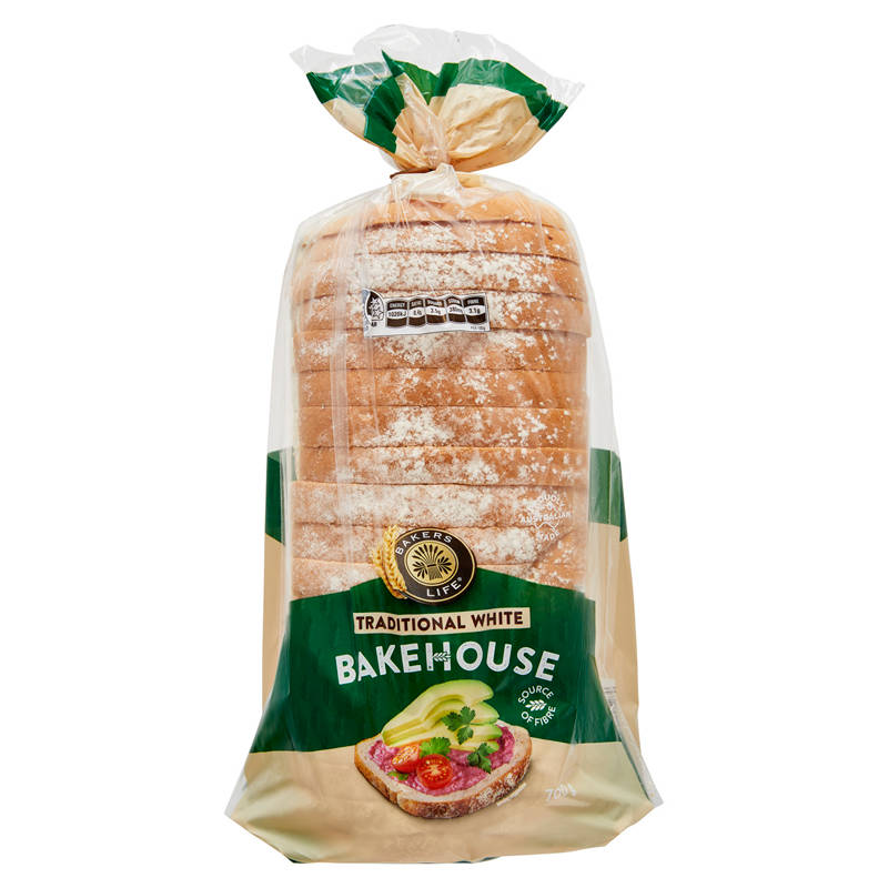 BAKERS LIFE Bakehouse Traditional White Bread 700g
