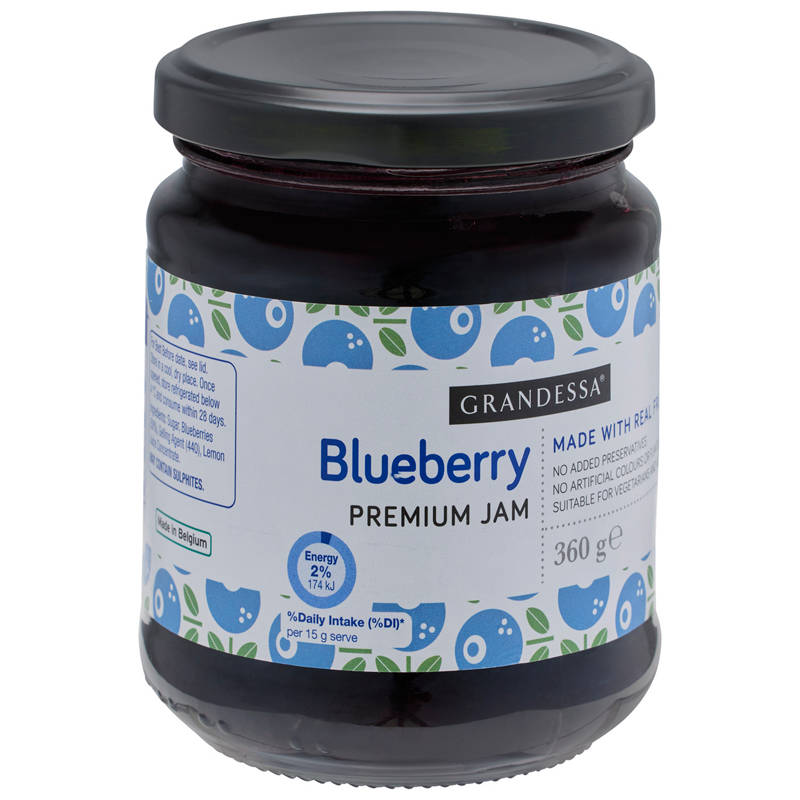 GRANDESSA Blueberry Premium Jam 360g