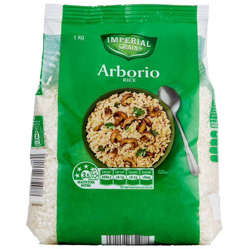 IMPERIAL GRAIN Arborio Rice 1kg