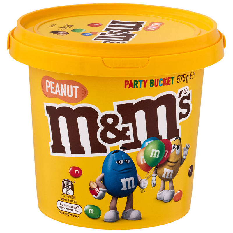 MARS M&M's Peanut Bucket 575g