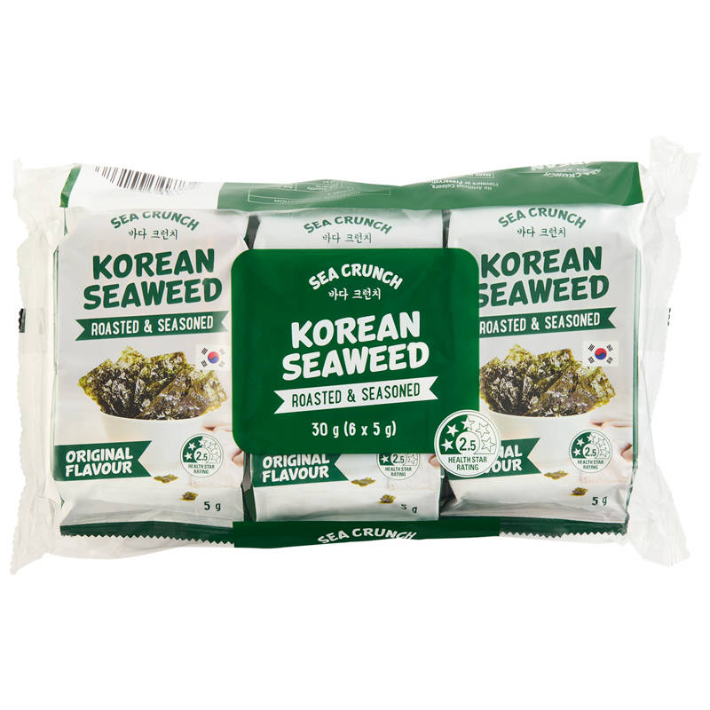 Korean Seaweed Snack 6 Pack 5g