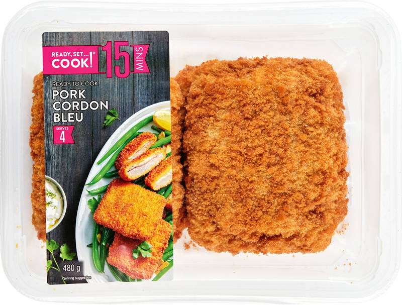 Pork Cordon Bleu 480g 4 Pack