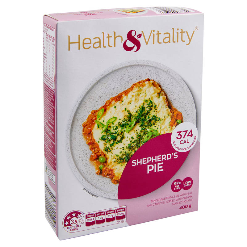 HEALTH & VITALITY Shepherd's Pie 400g