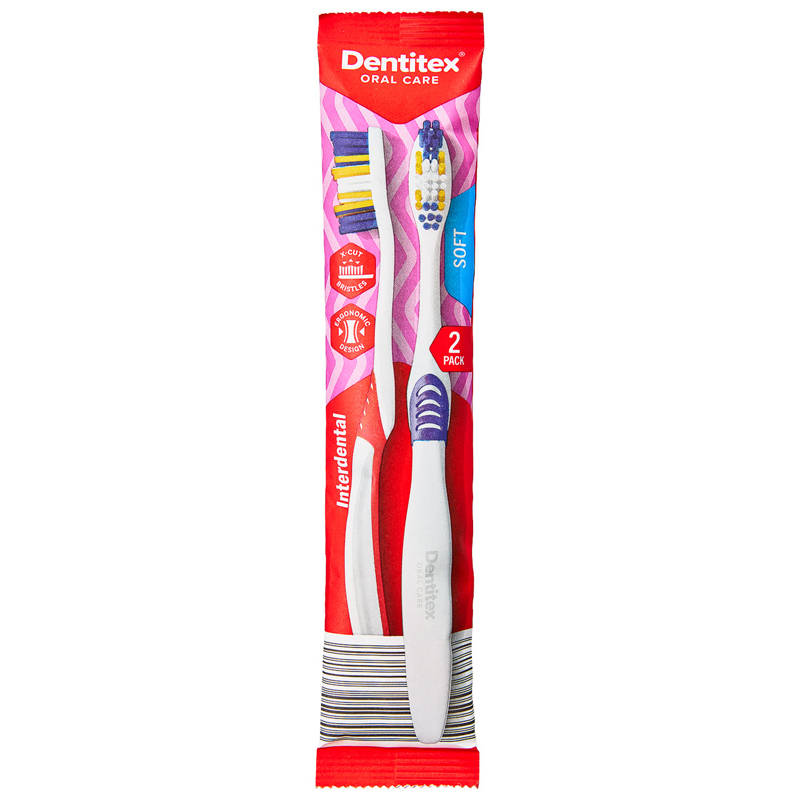 Toothbrush 2 Pack, Soft Bristle